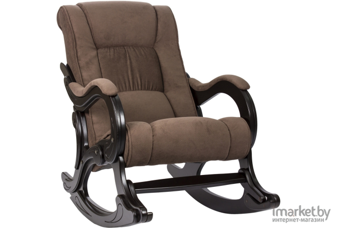 Кресло-качалка Мебель Импэкс Модель 77 венге/Verona Brown