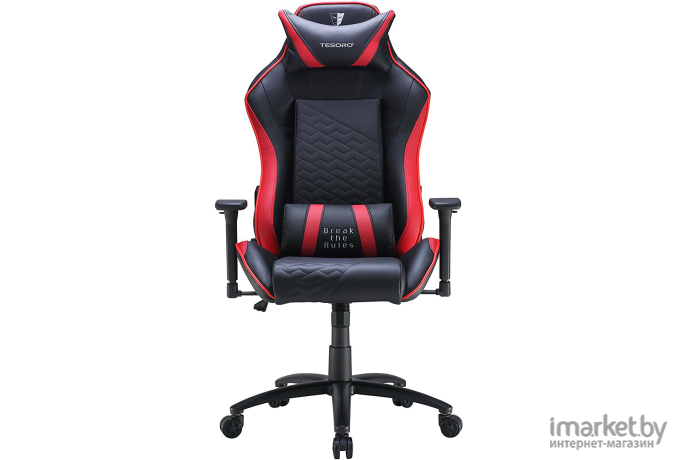 Игровое кресло Tesoro Zone Balance F710 Black/Red [TS-F710-Black-Red]