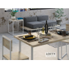 Обеденный стол Loftyhome Лондейл 1 серый [ld050103]