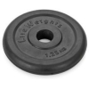 Диск для штанги Lite Weights RJ1034 d-50mm 1,25кг черный