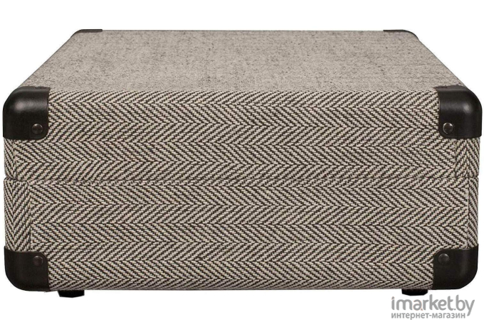 Виниловый проигрыватель Crosley CRUISER DELUXE Herringbone c Bluetooth [CR8005D-HB]