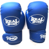 Боксерские перчатки Real sport 12 Oz синий