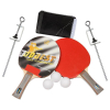 Набор для настольного тенниса Dobest BR33 0 звезд 2 ракетки + 3 мяча + сетка + крепеж