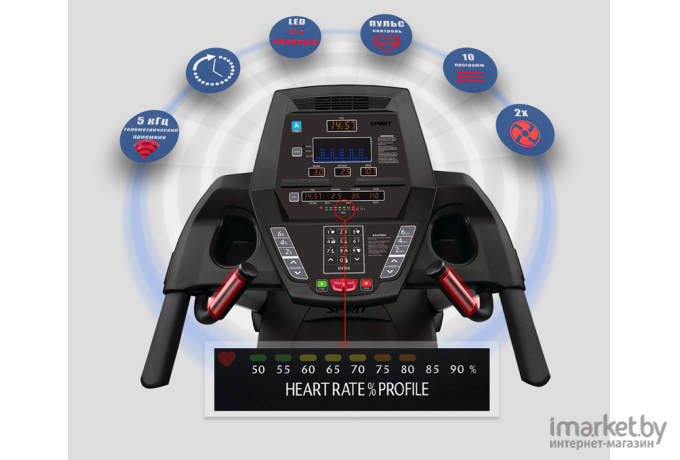 Электрическая беговая дорожка Hasttings Spirit CT800