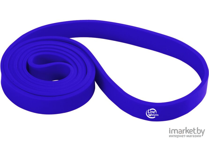 Тренировочная петля Lite Weights 0835LW 208*3,0*0,45см 35кг фиолетовый