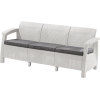 Садовый диван Keter Corfu Love Seat Max песочный [17197959]