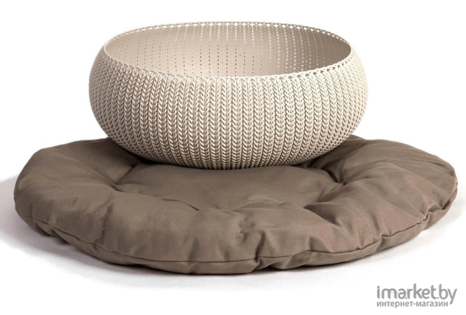 Лежанка для животных Curver Knit Cozy Pet Bed-Foggry [229319]