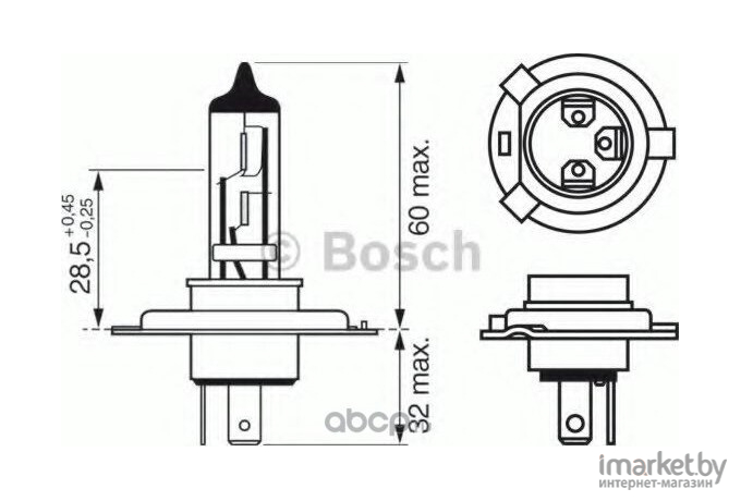 Автомобильная лампа Bosch 1987302049