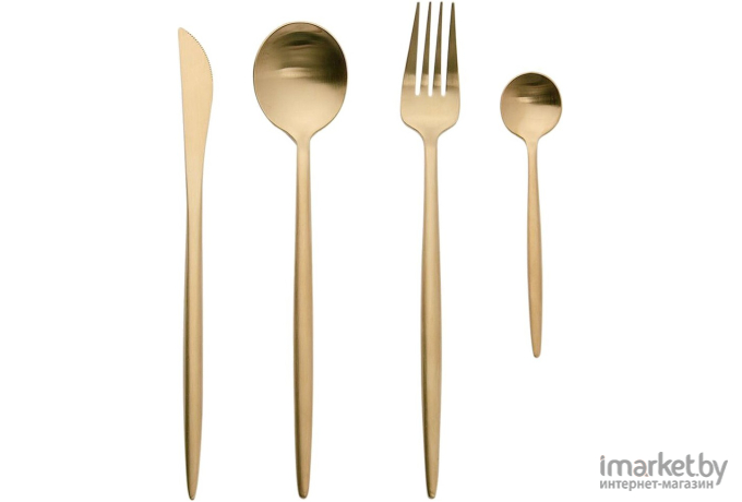 Набор столовых приборов Xiaomi Maison Maxx Stainless Steel Modern Flatware Set Black