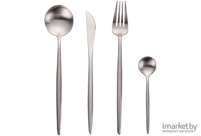 Набор столовых приборов Xiaomi Maison Maxx Stainless Steel Modern Flatware Set Black