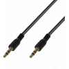 Аудио кабель Rexant AUX 3.5 мм 1M черный [18-4080]