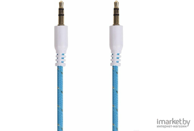 Аудио кабель Rexant AUX 3.5 мм 1M синий [18-4072]
