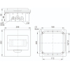 Бокс для автоматического выключателя IEK ЩРВ-П-8 IP41 [MKP12-V-08-40-20]