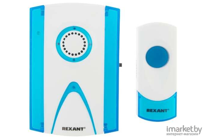 Дверной звонок Rexant RX-3 кнопка IP 44 [73-0030]