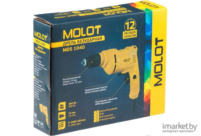 Электродрель Molot MDS 1040 [MDS104000024A1]