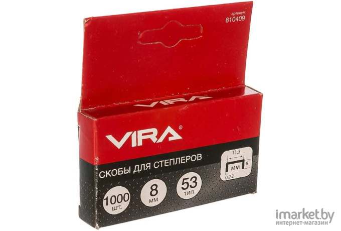 Скобы VIRA 810409