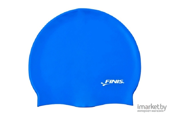 Шапочка для плавания Finis 3.25.002.103 Silicone Cap Blue