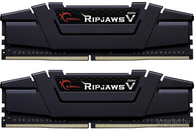 Оперативная память G.Skill Ripjaws V 8GB DDR4 KITof2 PC-25600 [F4-3200C16D-8GVKB]