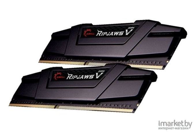 Оперативная память G.Skill Ripjaws V 8GB DDR4 KITof2 PC-25600 [F4-3200C16D-8GVKB]