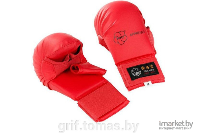 Перчатки для карате Tokaido Karate Mitts With Thumb [TOK-KM-02-WKF (PK-3)]