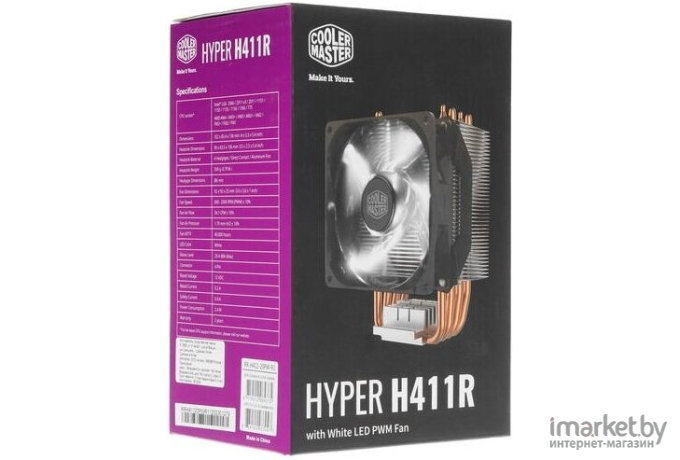 Кулер Cooler Master Hyper H411R [RR-H411-20PW-R1]