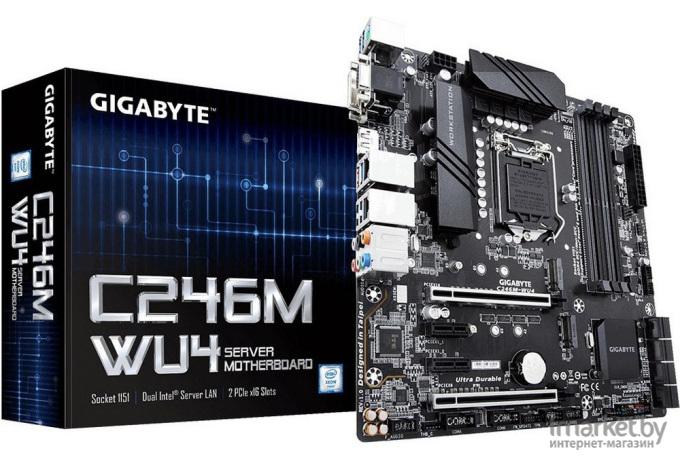 Материнская плата Gigabyte C246M-WU4