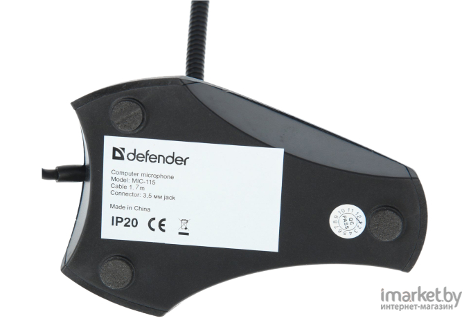 Микрофон Defender MIC-115 Black [64115]