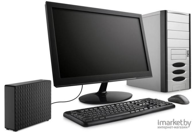 Внешний жесткий диск Seagate Expansion USB3 10TB Black [STEB10000400]