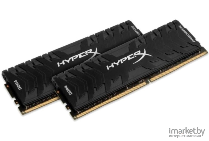 Оперативная память Kingston HyperX Predator 32Gb KiTof2 PC-24000 Red [HX430C15PB3AK2/32]