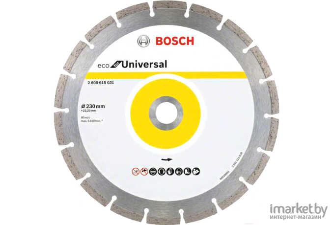 Алмазный диск Bosch Eko Universal D230 10 шт [2.608.615.044]