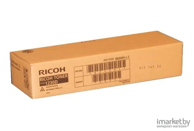 Тонер Ricoh MP 2000 (ранее 1230D) черный [842340]