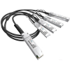 Кабель Huawei QSFP-4SFP10G-CU1M [02310MUK]