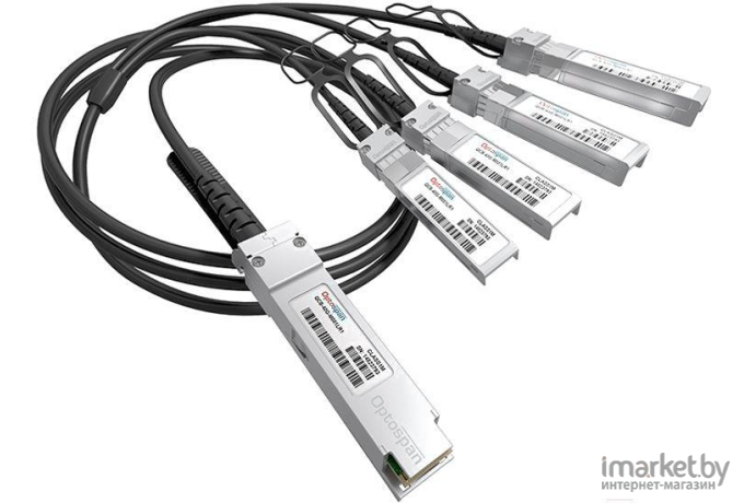 Кабель Huawei QSFP-4SFP10G-CU1M [02310MUK]