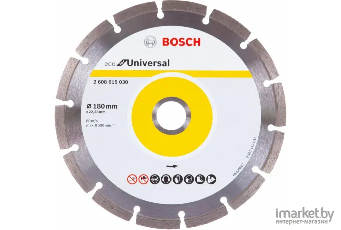 Отрезной круг Bosch Eko Universal D180 22,23 мм [2.608.615.030]