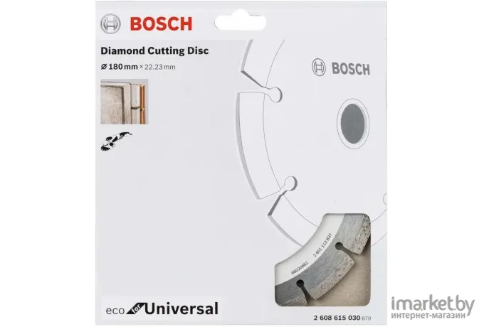 Отрезной круг Bosch Eko Universal D180 22,23 мм [2.608.615.030]