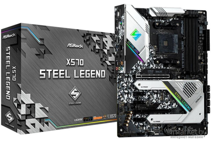 Материнская плата ASRock X570 Steel Legend