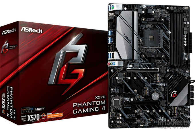 Материнская плата ASRock X570 Phantom Gaming 4