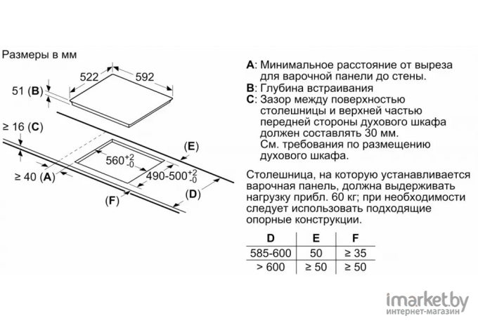 Варочная панель Bosch PUF612FC5E