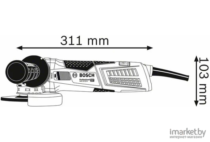 Угловая шлифмашина Bosch GWX 19-125 S X-LOCK [0.601.7C8.002]