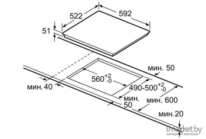 Варочная панель Bosch PVQ611FC5E