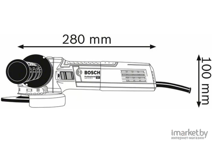 Угловая шлифмашина Bosch GWX 9-125 S X-LOCK [0.601.7B2.000]