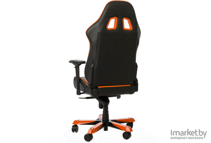 Геймерское кресло DXRacer King черный/оранжевый [OH/KS06/NO]