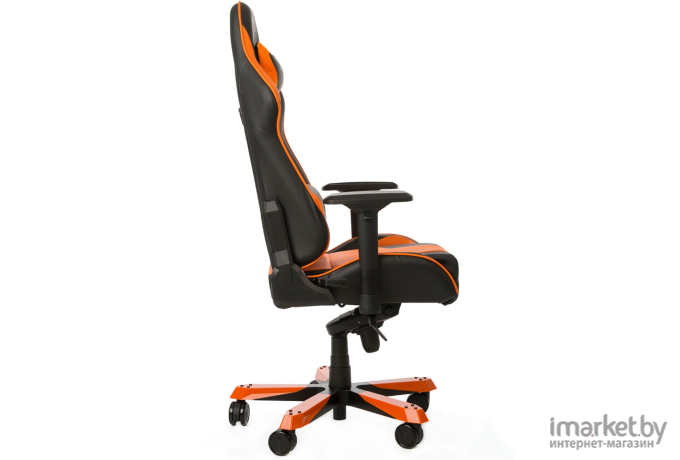 Геймерское кресло DXRacer King черный/оранжевый [OH/KS06/NO]