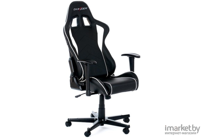 Офисное кресло DXRacer Formula черный/белый [OH/FE08/NW]