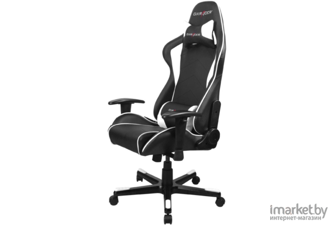 Офисное кресло DXRacer Formula черный/белый [OH/FE08/NW]