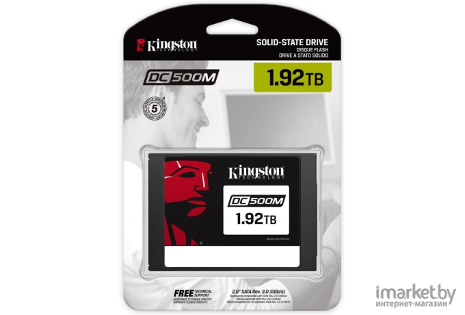 SSD диск Kingston C500M 1.92 TB [SEDC500M/1920G]