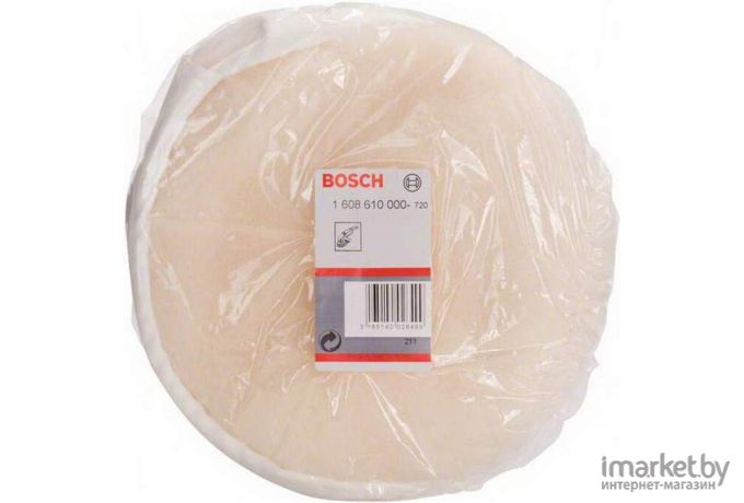 Полировальный диск Bosch для GPO 180 мм [1.608.610.000]