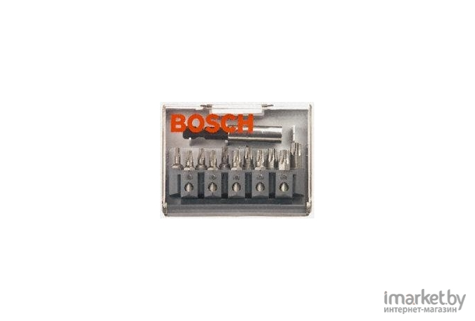 Набор бит Bosch 11 насадок-бит TORX XH SET 25 мм+держатель универсальнрый [2.607.001.925]