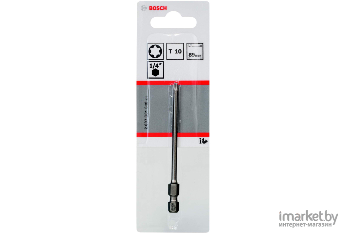 Бита Bosch Torx Extra-Hart Т10 89 мм [2.607.001.648]