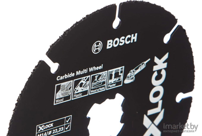 Отрезной круг Bosch Multi Wheel D125 22 мм X-LOCK [2.608.619.284]